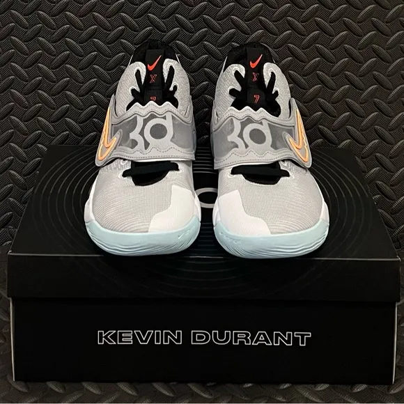 Nike Kevin Durant KD Trey 5 X Wolf Grey White Volt Basketball Shoes Mens‎ Sizes