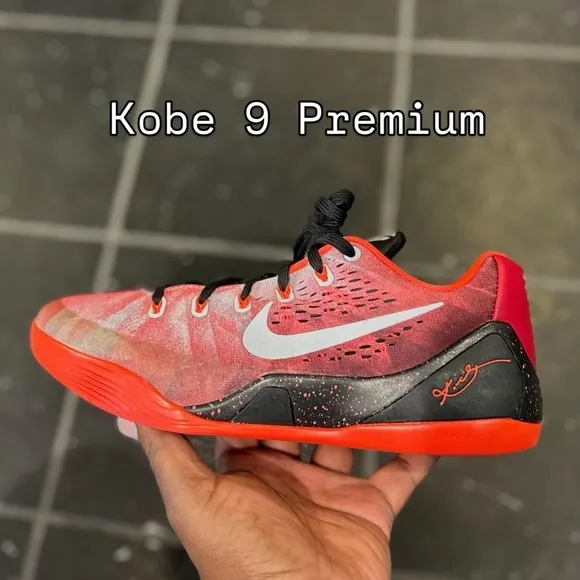 Nike Kobe 9 Premium Gym Red Size 9.5 Men Shoes