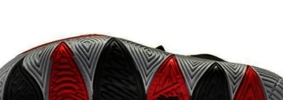 Nike Kyrie 5 red black and gray basketball sneakers