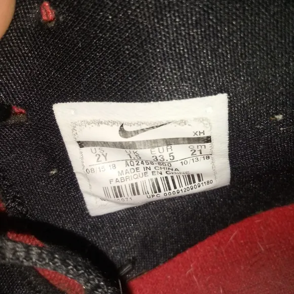 Nike Kyrie 5 red black and gray basketball sneakers
