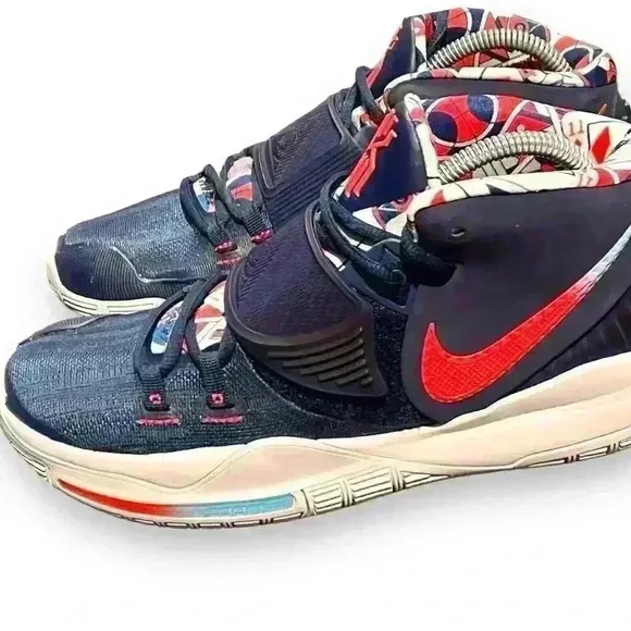 Nike Kyrie 6 &quot;USA&quot; Men's Basketball Shoes Size 8 Multicolor