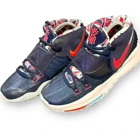 Nike Kyrie 6 &quot;USA&quot; Men's Basketball Shoes Size 8 Multicolor