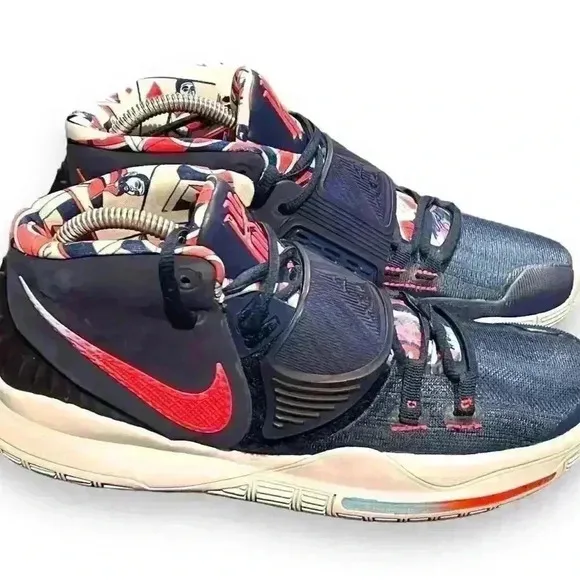 Nike Kyrie 6 &quot;USA&quot; Men's Basketball Shoes Size 8 Multicolor