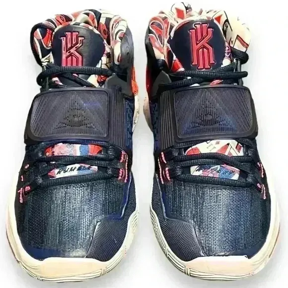 Nike Kyrie 6 &quot;USA&quot; Men's Basketball Shoes Size 8 Multicolor
