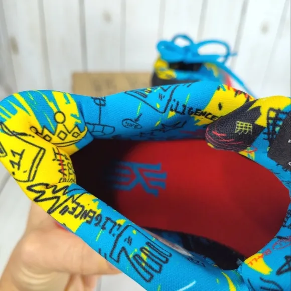 Nike Kyrie 8 GO SE GS Black Tour Yellow Sneakers