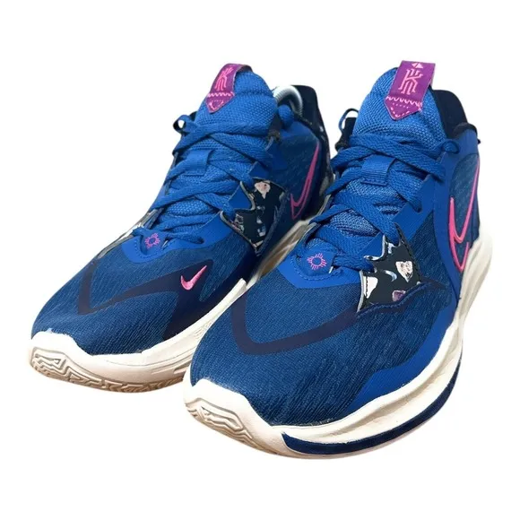 Nike Kyrie Low 5 Precious Stones Men Size 10.5 DJ6012-400 Blue Pinksicle Shoes