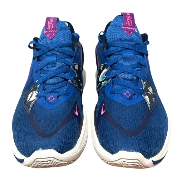 Nike Kyrie Low 5 Precious Stones Men Size 10.5 DJ6012-400 Blue Pinksicle Shoes