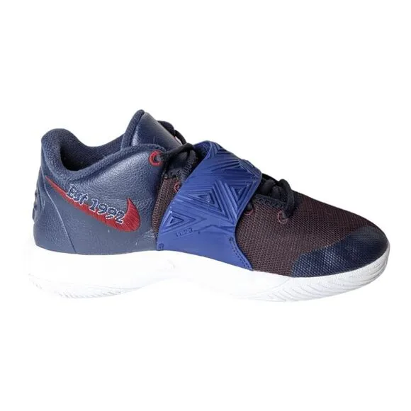 NIKE Kyrie Flytrap 3 'Obsidian Gym Red' Basketball Shoes Size 7Y