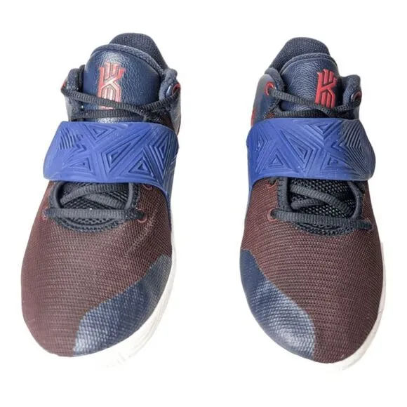 NIKE Kyrie Flytrap 3 'Obsidian Gym Red' Basketball Shoes Size 7Y