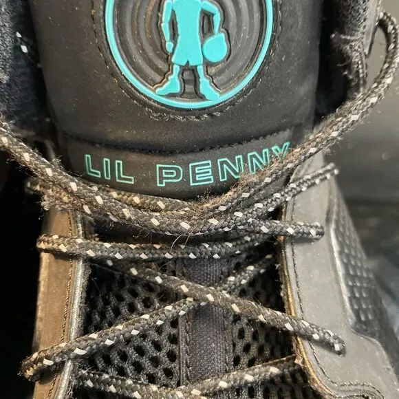 Nike Lil Penny Hardaway Black Hyper Jade Posite Mid Men’s 630999-002 Size 11