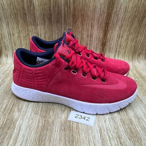Nike Lunarlon HyperRev Low EXT Men's Size‎ 11 Gym Red Sneakers Shoes 802557-600