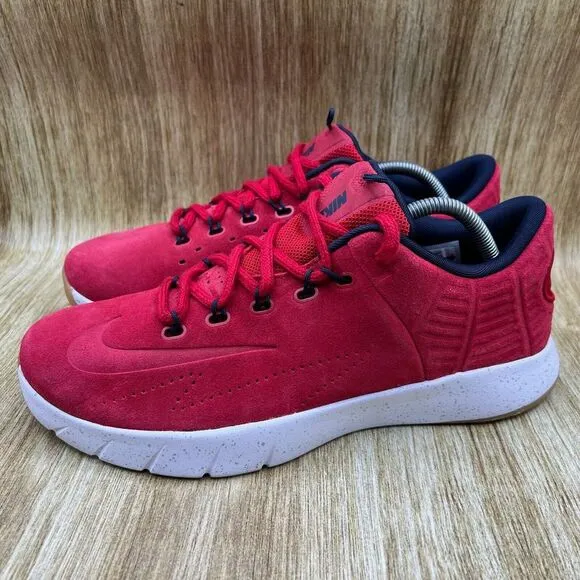 Nike Lunarlon HyperRev Low EXT Men's Size‎ 11 Gym Red Sneakers Shoes 802557-600
