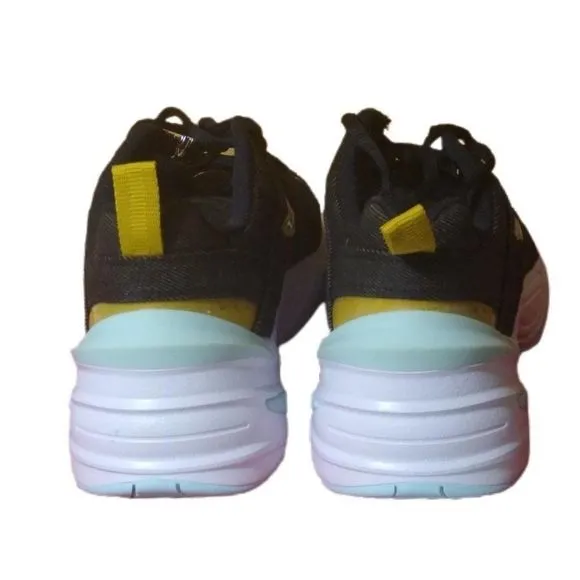 Nike  M2K Tekno LX Black &amp; Bright Citron Teal NEW