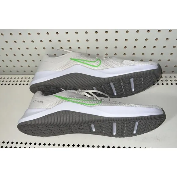 Nike MC Trainer 2 Mens Athletic Cross Training Shoes Size 15 Cream White Green
