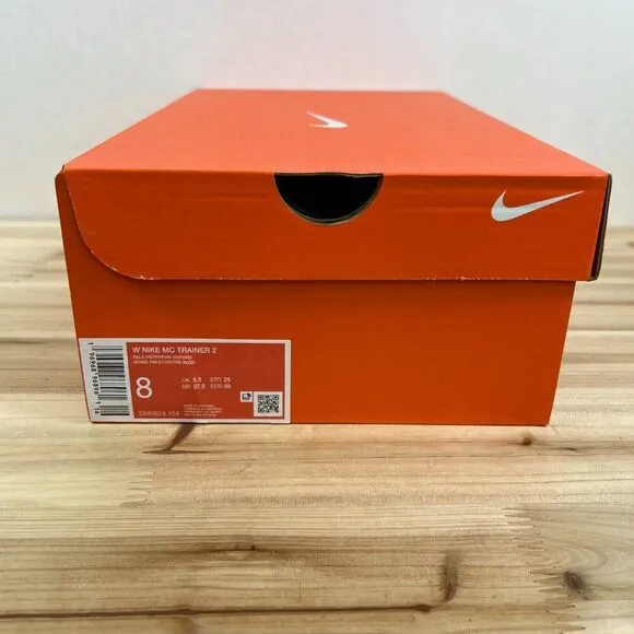 Nike MC Trainer 2 womens 8 Training gym shoes Pale Ivory Guava Ice NEW with Box
