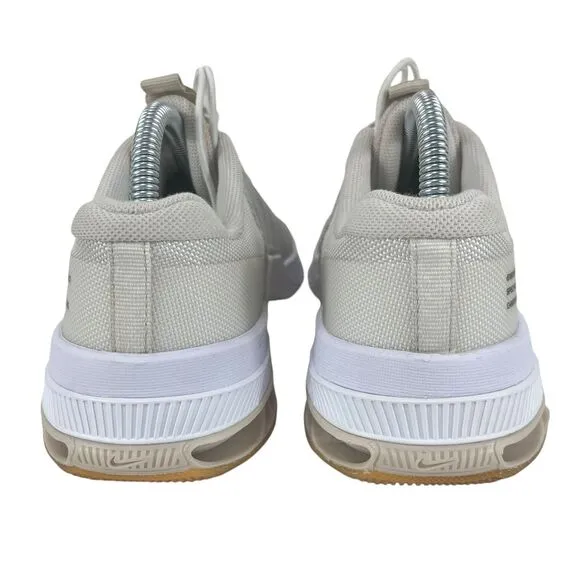Nike | Men 9 | Metcon 8 Natural/White/Gray Lock‎ Laces Gym Sneakers Shoes