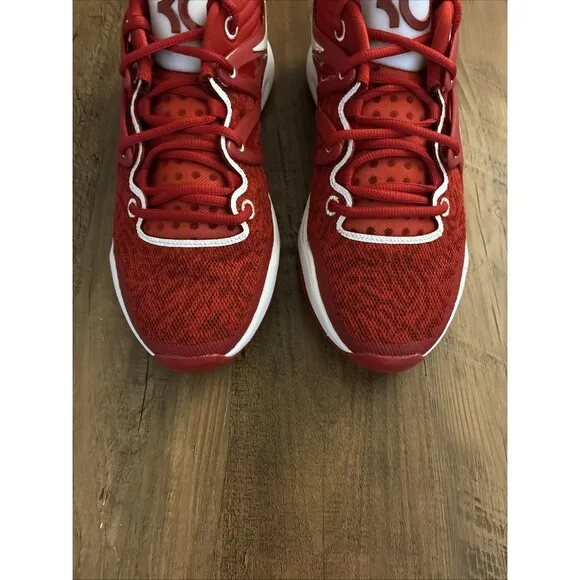 Nike Men Size 10 KD 15 TB Gym Red White Basketball Shoes DX6648-600 New