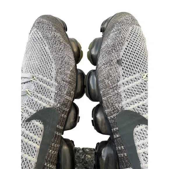 Nike Men's Air VaporMax 922915-002 Gray Lace Up Athletic Shoes - Size 12