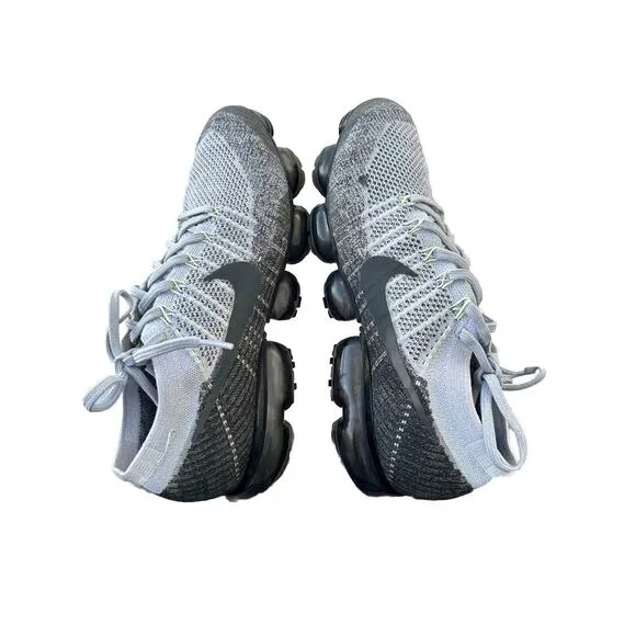 Nike Men's Air VaporMax 922915-002 Gray Lace Up Athletic Shoes - Size 12