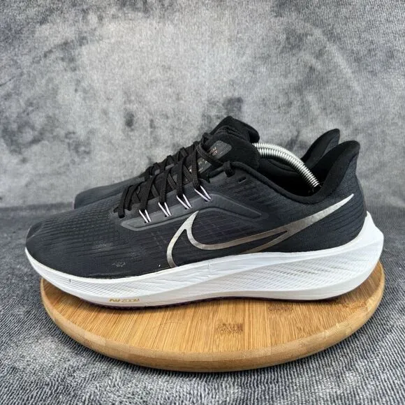 Nike Mens Air Zoom Pegasus 39 Size 12 Shoes Black Running Training Sneakers