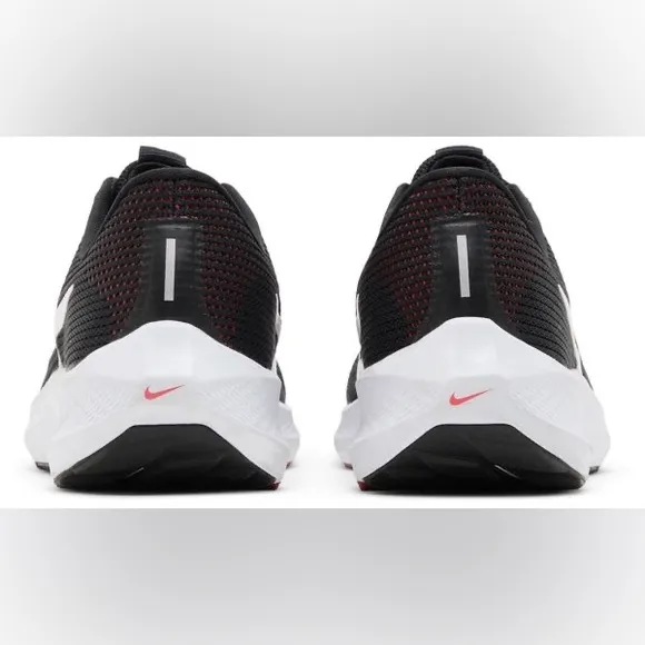 Nike Men's Air Zoom Pegasus 40 Running Shoes Black White Lt. Crimson Size 10.5