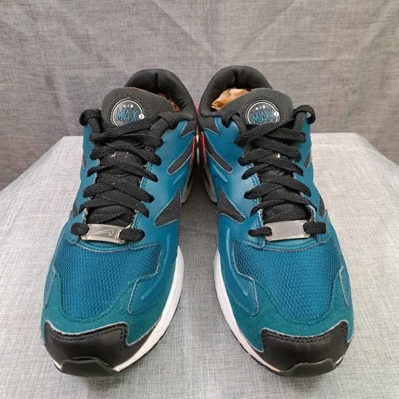 NIKE Men's &quot;Air Max 2 Light&quot; 'Black Teal' AO1741-004 Running Shoes Size 8