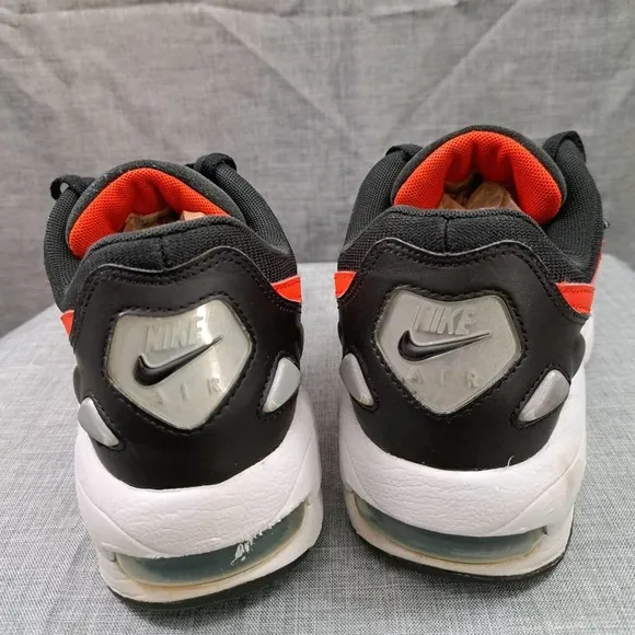 NIKE Men's &quot;Air Max 2 Light&quot; 'Black Teal' AO1741-004 Running Shoes Size 8