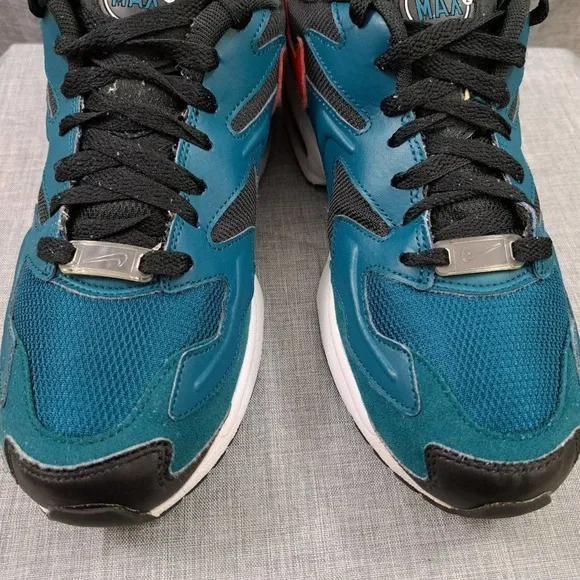 NIKE Men's &quot;Air Max 2 Light&quot; 'Black Teal' AO1741-004 Running Shoes Size 8