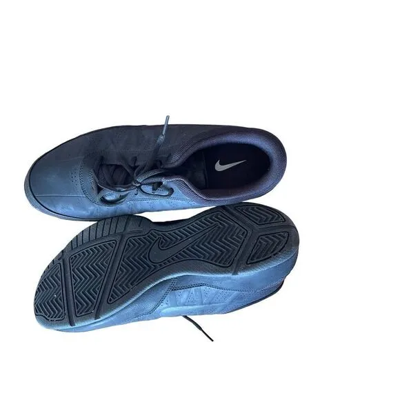 Nike Men's Lace Up Leather Air Ring Leader Low Sneakers Athletic Shoes Size 12