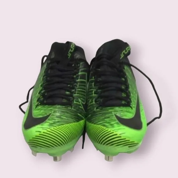 Nike Mens SZ 13.5 Lunar Trout 3 ASG Metal Baseball Cleats Volt Green
