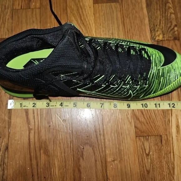 Nike Mens SZ 13.5 Lunar Trout 3 ASG Metal Baseball Cleats Volt Green