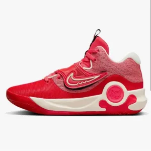 Nike | Men’s university red ember glow KD Trey 5 X basketball shoes red laces, 7