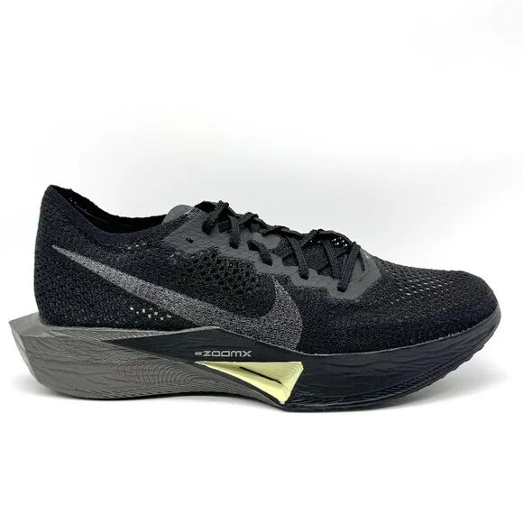 Nike Mens ZoomX Vaporfly 3 Black Olive Aura Running Shoes Sz 12 NEW HV6351-001