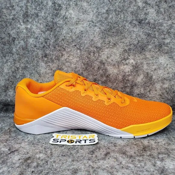Nike Metcon 5 Training Shoes Mens 15 Orange White Tennessee Vols AQ1189-890