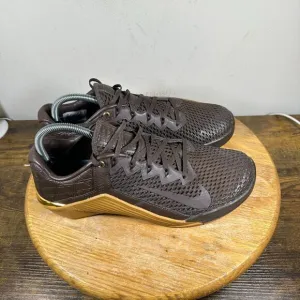 Nike Metcon 6 Premium Brown Wheat Gym Men's Size 10 Shoes Sneakers CV1262-200‎