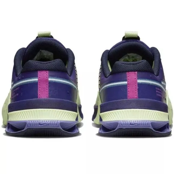 Nike Metcon 8 AMP Purple Gym Shoes DV1168 500 Women's Size 10.5 / Men's 9