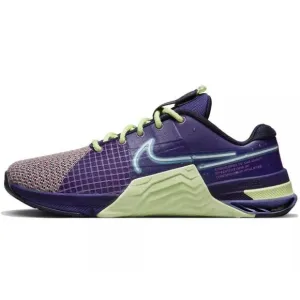 Nike Metcon 8 AMP Purple Gym Shoes DV1168 500 Women's Size 10.5 / Men's 9