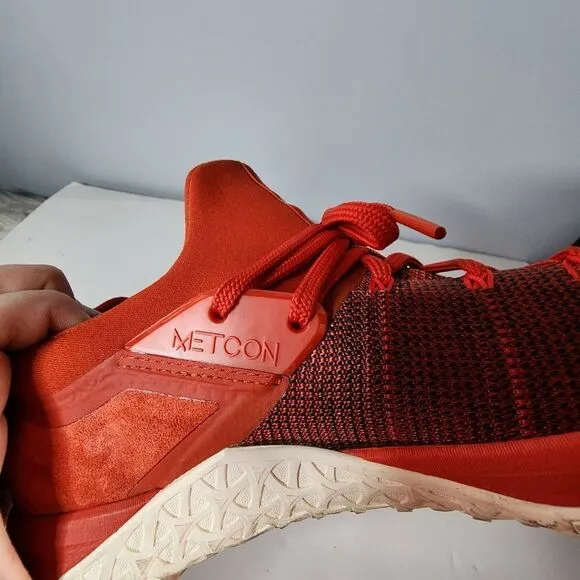 NIKE Metcon Flyknit 3 Mystic Red Running Shoes AQ8022-600 Men's size 11.5