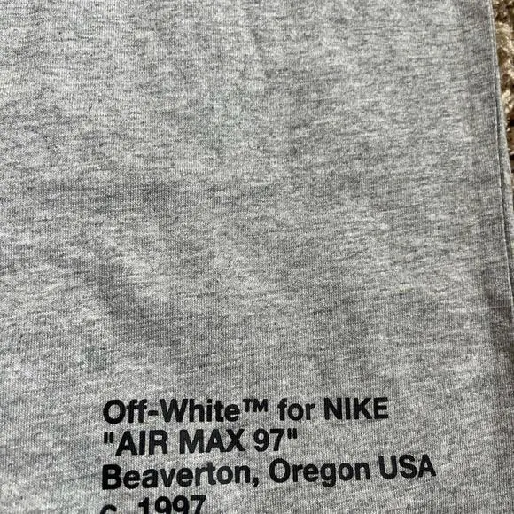 Nike Off-White NRG A6 Tee Ash Grey