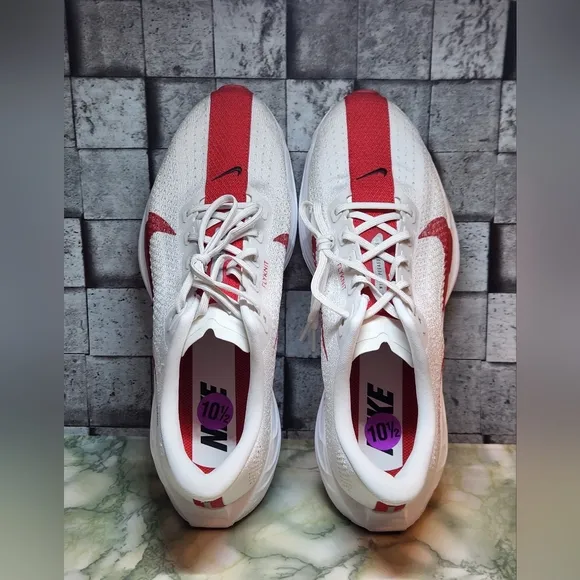Nike Pegasus Plus Platinum Tint University Red Shoes Size 10.5