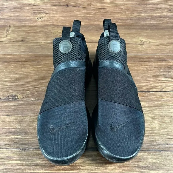 NIKE PRESTO Extreme Triple Black Slip-On Athletic Sneakers Size 7Y Shoes