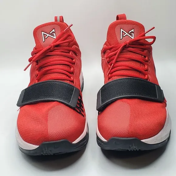 Nike Prince George 1 University Red basketball gym shoes size 10.5 like new