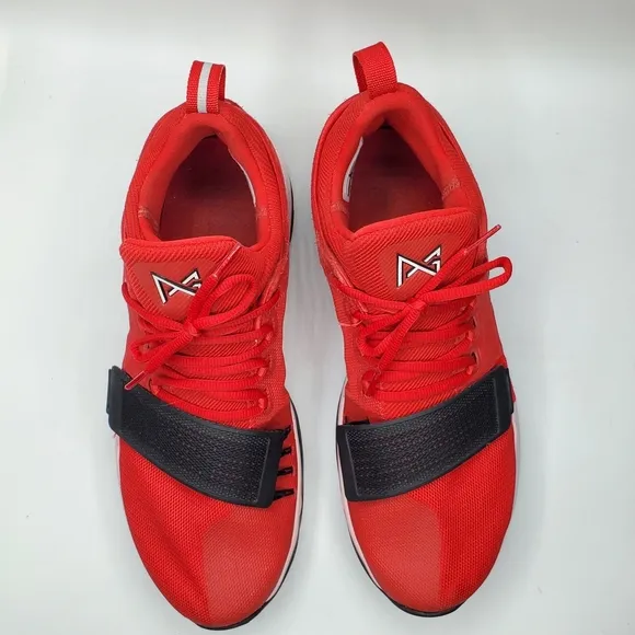 Nike Prince George 1 University Red basketball gym shoes size 10.5 like new