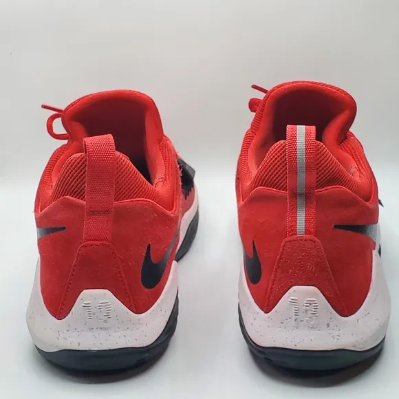 Nike Prince George 1 University Red basketball gym shoes size 10.5 like new