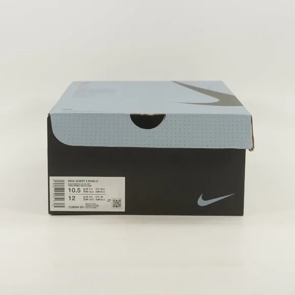 Nike Quest 3 Shield 'Black' CQ8894-001 Running size 10.5