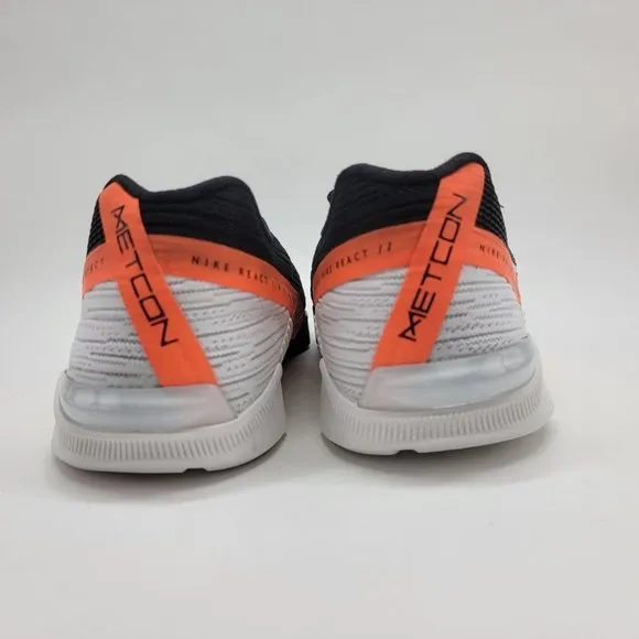 Nike React Metcon Turbo Black Orange Training Shoes