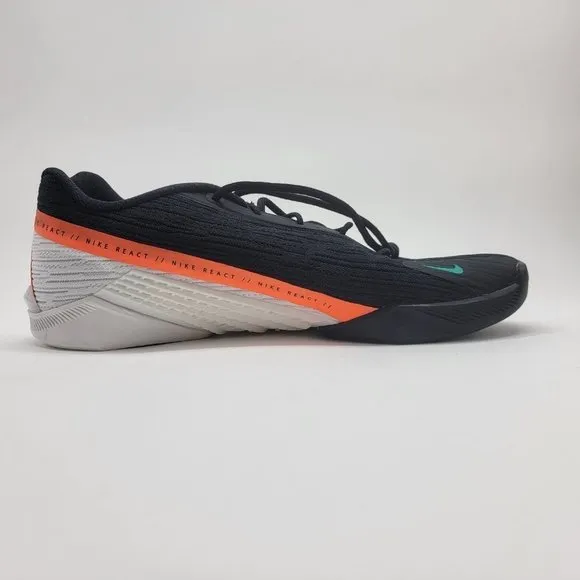 Nike React Metcon Turbo Black Orange Training Shoes