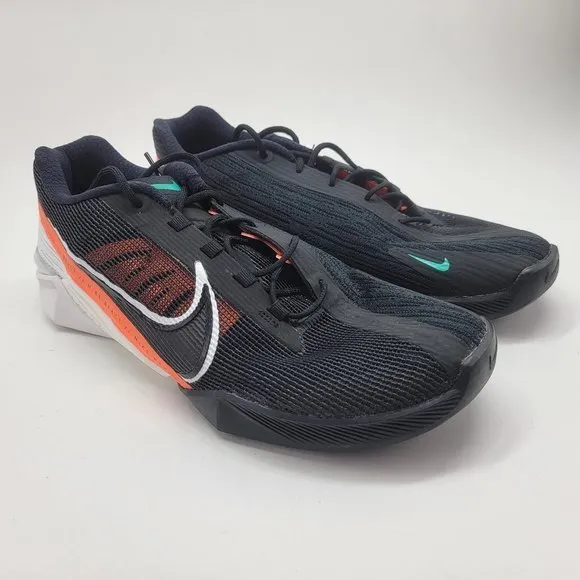 Nike React Metcon Turbo Black Orange Training Shoes