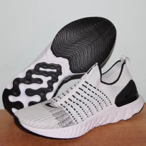 Nike React Phantom Run Flyknit 2 Oreo Shoes Mens 9.5 10.5 11.5 White Black