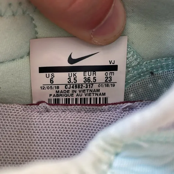 Nike React Presto Womens Running Shoes Size 6